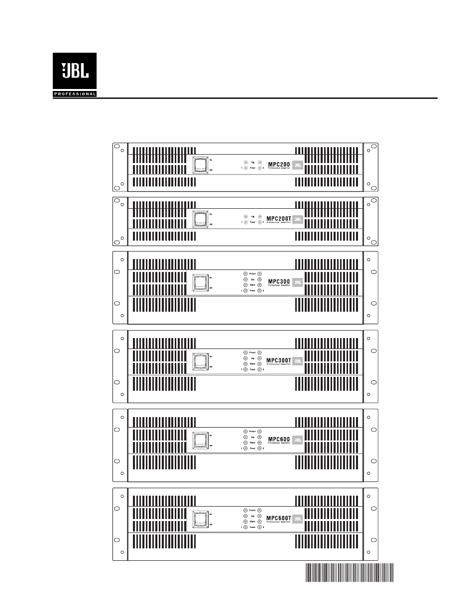 JBL MPC User Manual | 22 pages