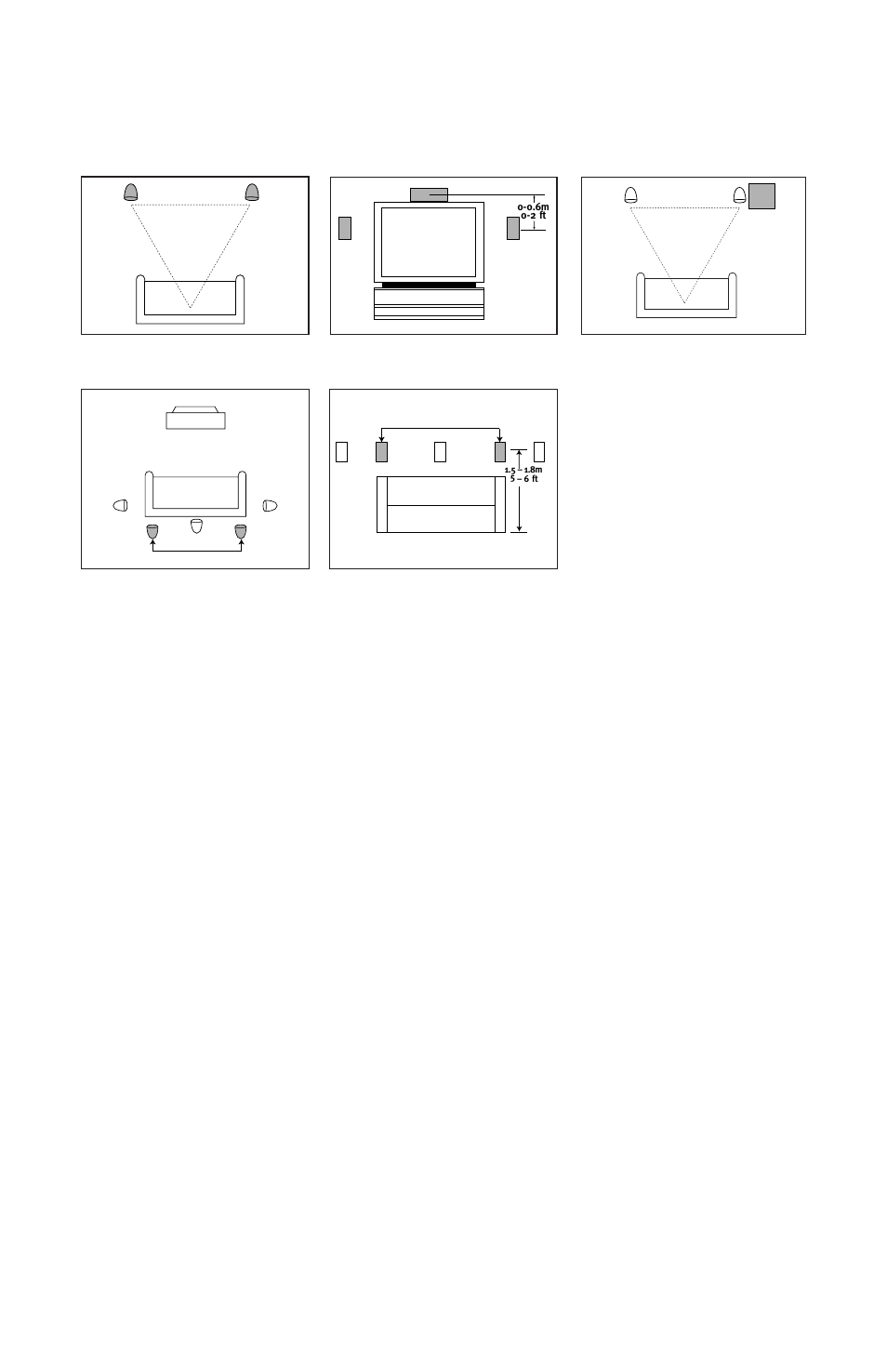 Speaker placement | JBL SURROUND CINEMA SCS200.7 User Manual | Page 4 / 12