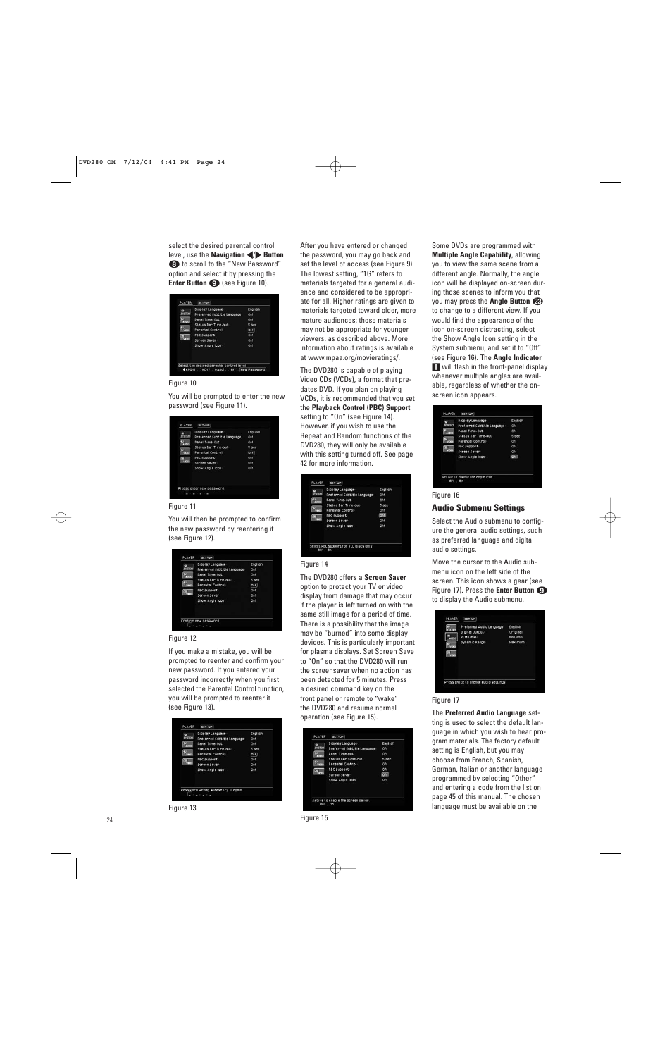 JBL DVD280 User Manual | Page 24 / 48