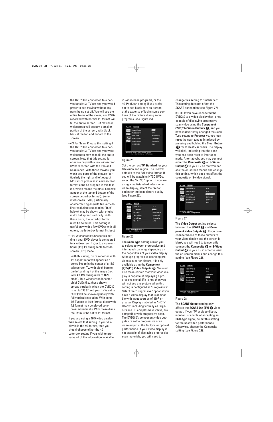 JBL DVD280 User Manual | Page 26 / 48