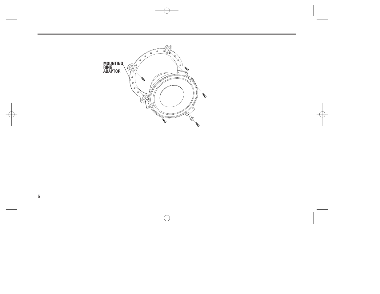 Mounting instructions | JBL 500GTi User Manual | Page 6 / 12