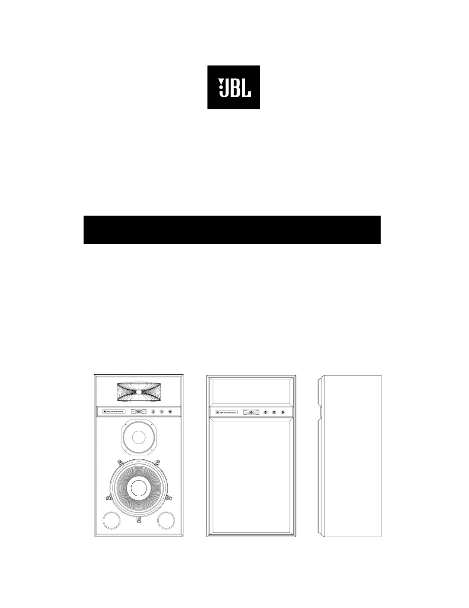 JBL 4348 User Manual | 4 pages