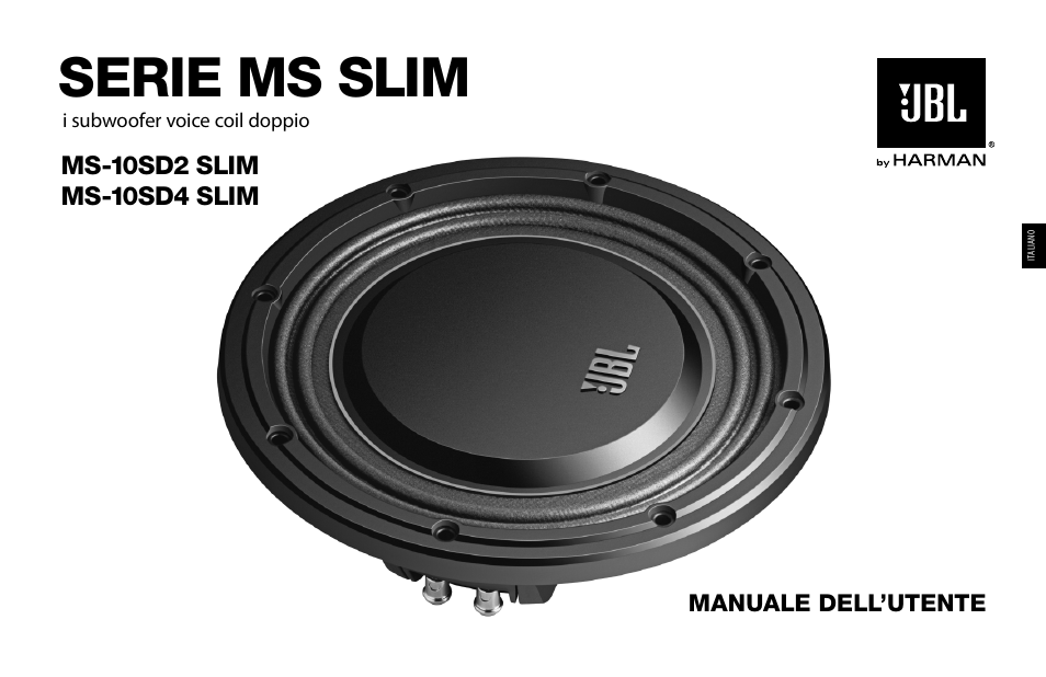 Serie ms slim | JBL MS-10SD4 SLIM User Manual | Page 31 / 90