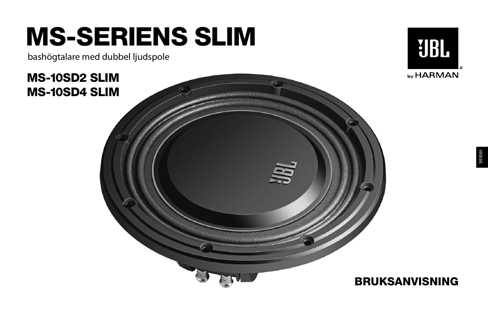 Ms-seriens slim | JBL MS-10SD4 SLIM User Manual | Page 43 / 90