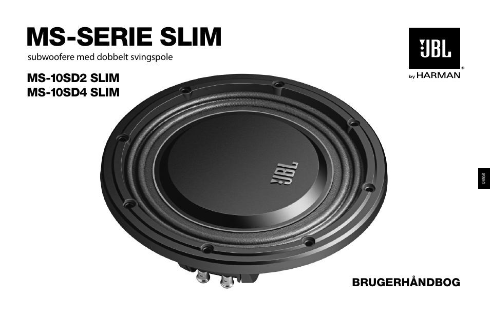 Ms-serie slim | JBL MS-10SD4 SLIM User Manual | Page 49 / 90