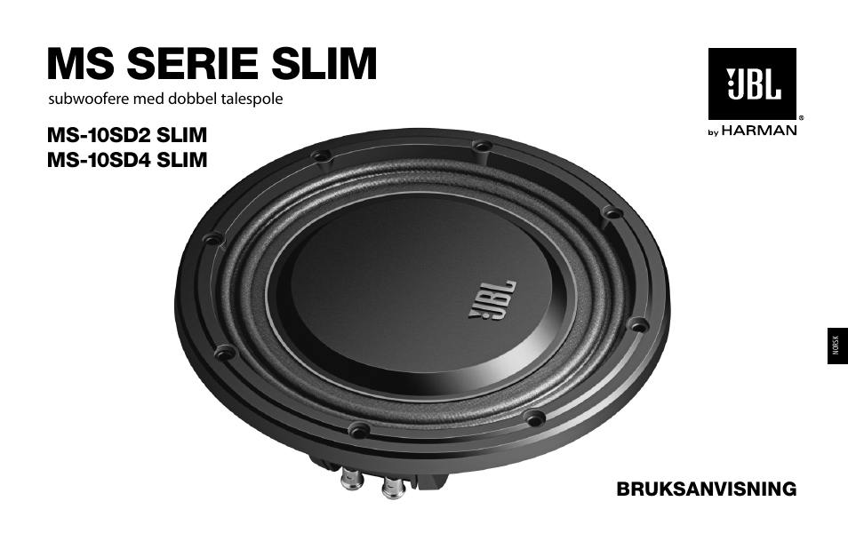 Ms serie slim | JBL MS-10SD4 SLIM User Manual | Page 55 / 90