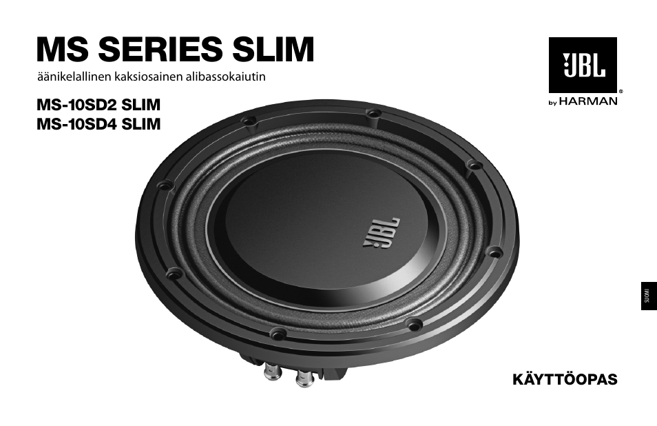 Ms series slim | JBL MS-10SD4 SLIM User Manual | Page 61 / 90