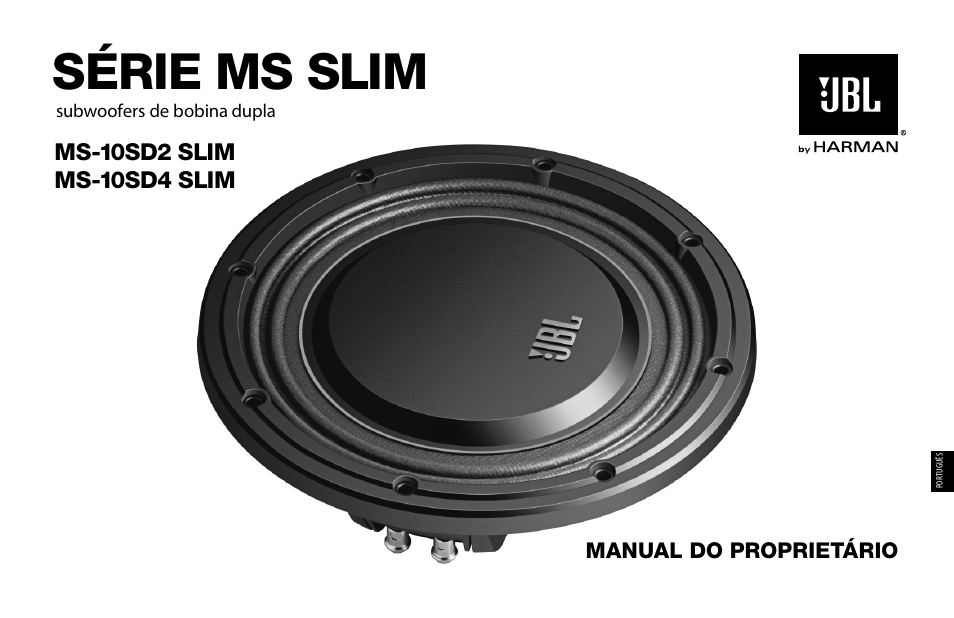 Série ms slim, Manual do proprietário | JBL MS-10SD4 SLIM User Manual | Page 67 / 90