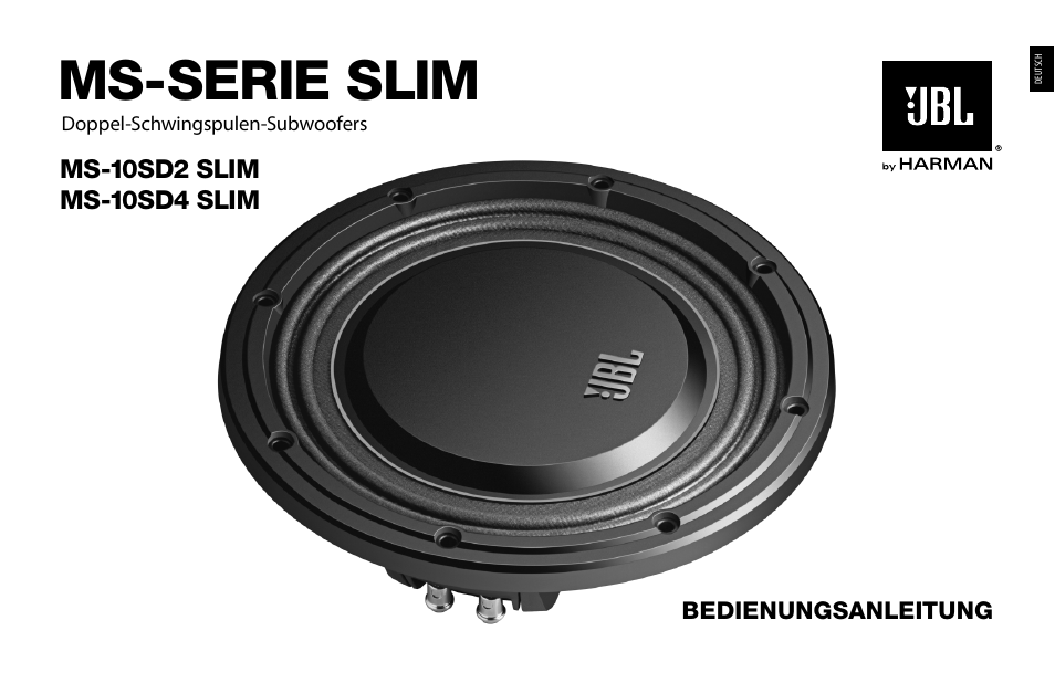 Ms-serie slim | JBL MS-10SD4 SLIM User Manual | Page 7 / 90