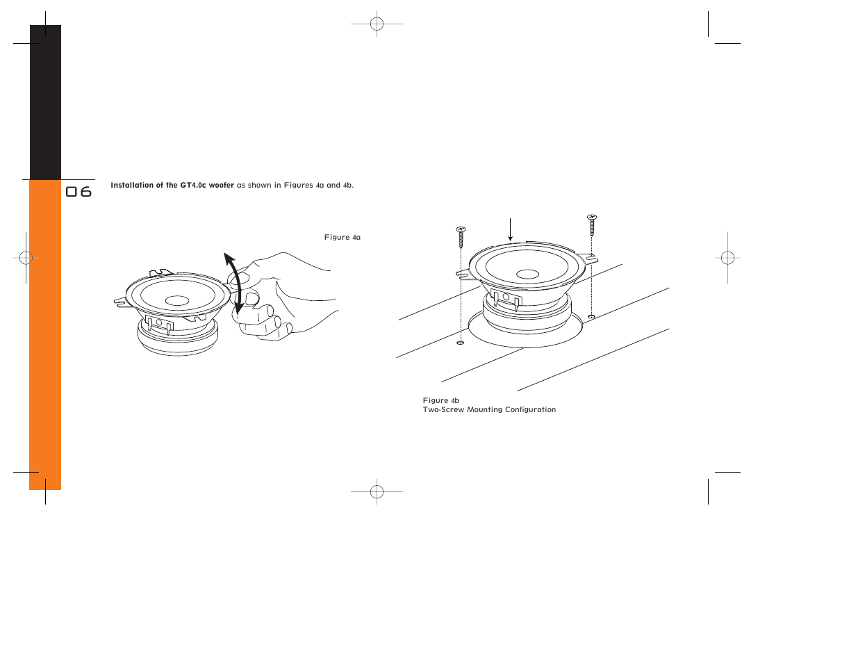 JBL GT4.0c User Manual | Page 6 / 16