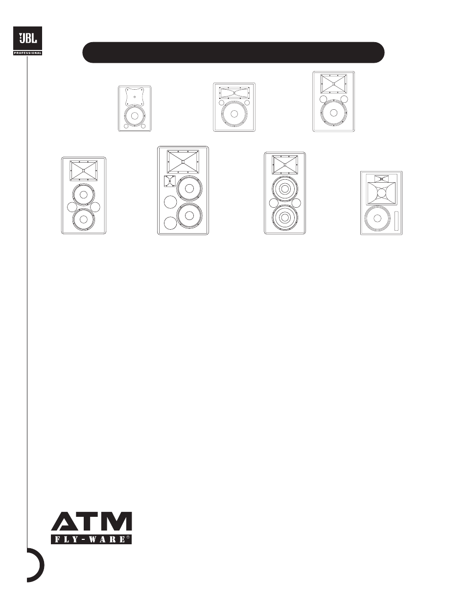 Sr-x/f flying versions | JBL Professional loudspeakers SR-X Series User Manual | Page 14 / 16