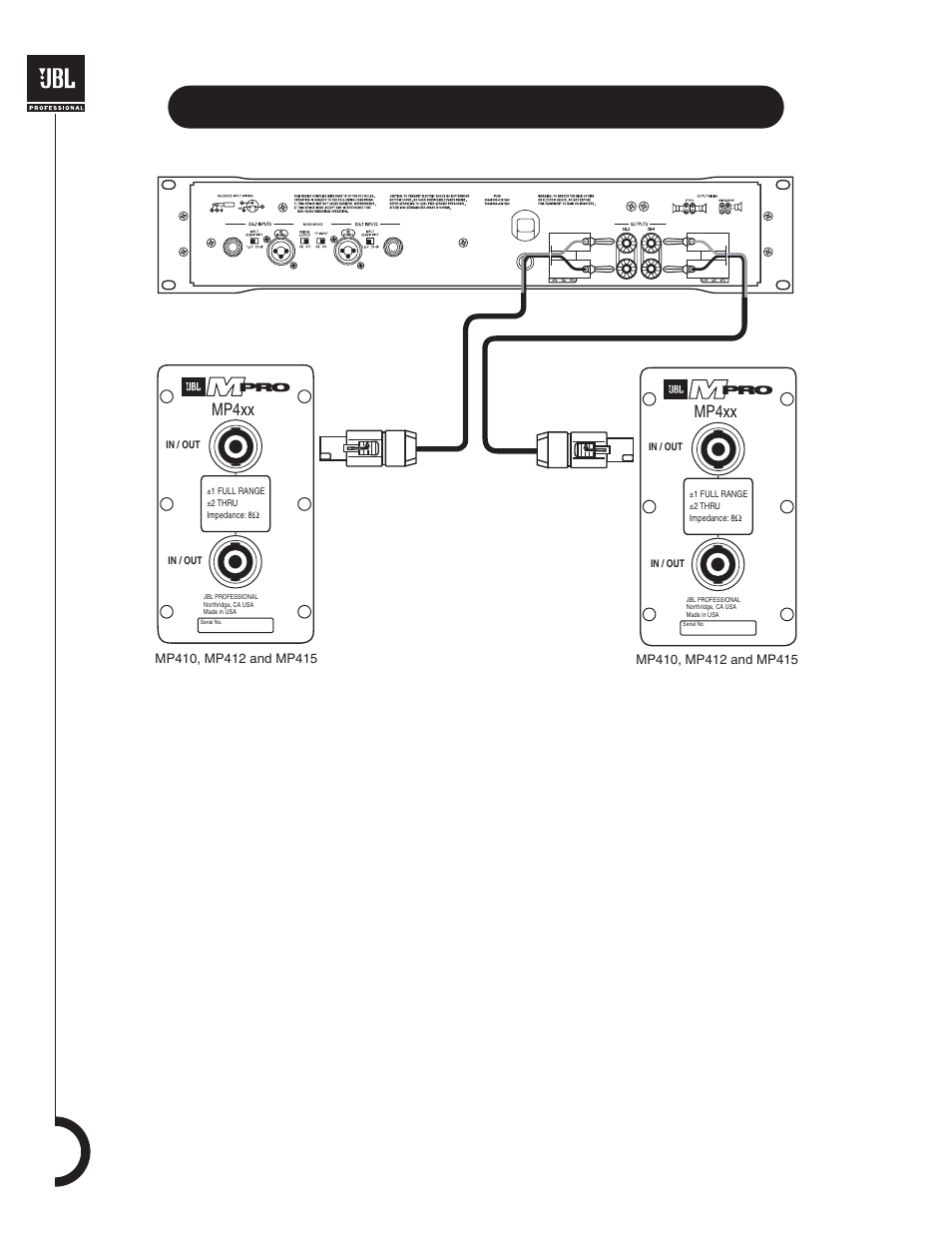 Basic configuration, Mp4xx | JBL MPro 400 User Manual | Page 12 / 16