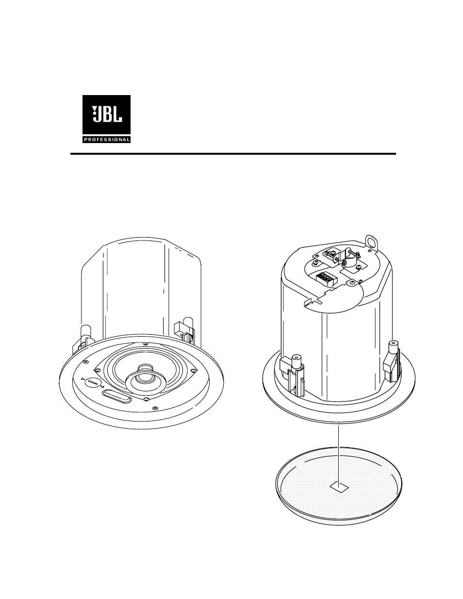 JBL Ceiling Loudspeakers User Manual | 19 pages