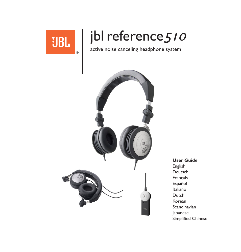 JBL 510 User Manual | 67 pages