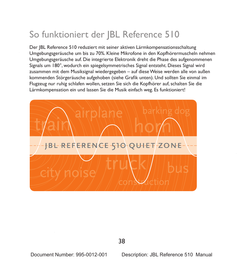 So funktioniert der jbl reference 510 | JBL 510 User Manual | Page 39 / 67
