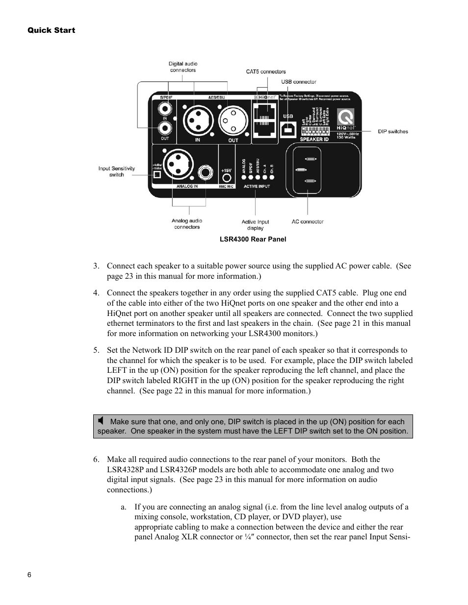 JBL LSR4326P User Manual | Page 10 / 51