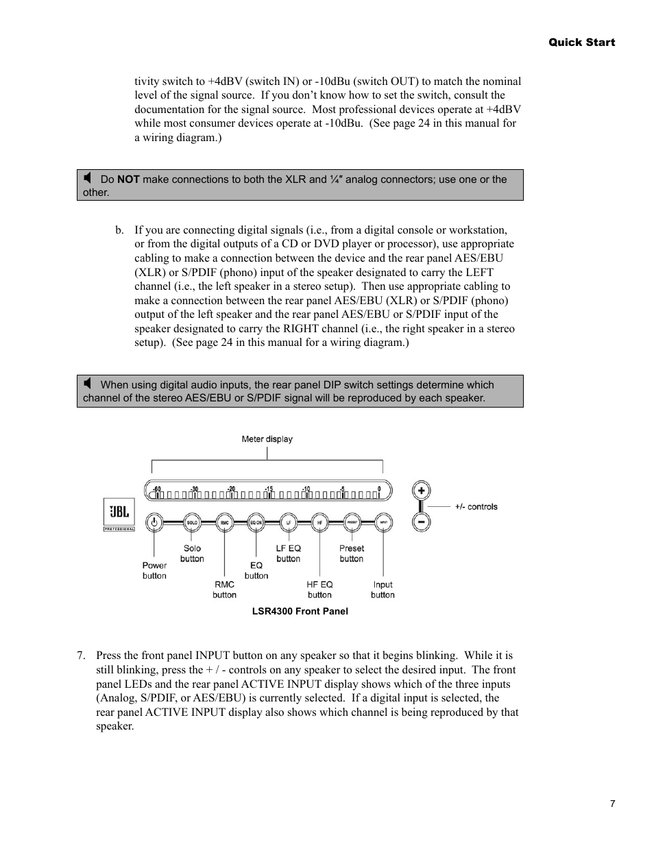 JBL LSR4326P User Manual | Page 11 / 51