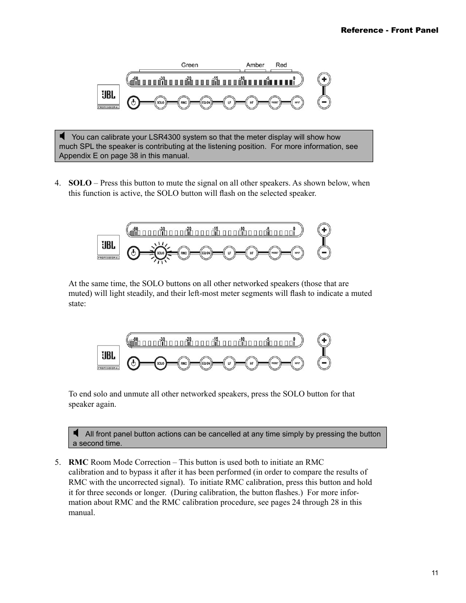 JBL LSR4326P User Manual | Page 15 / 51