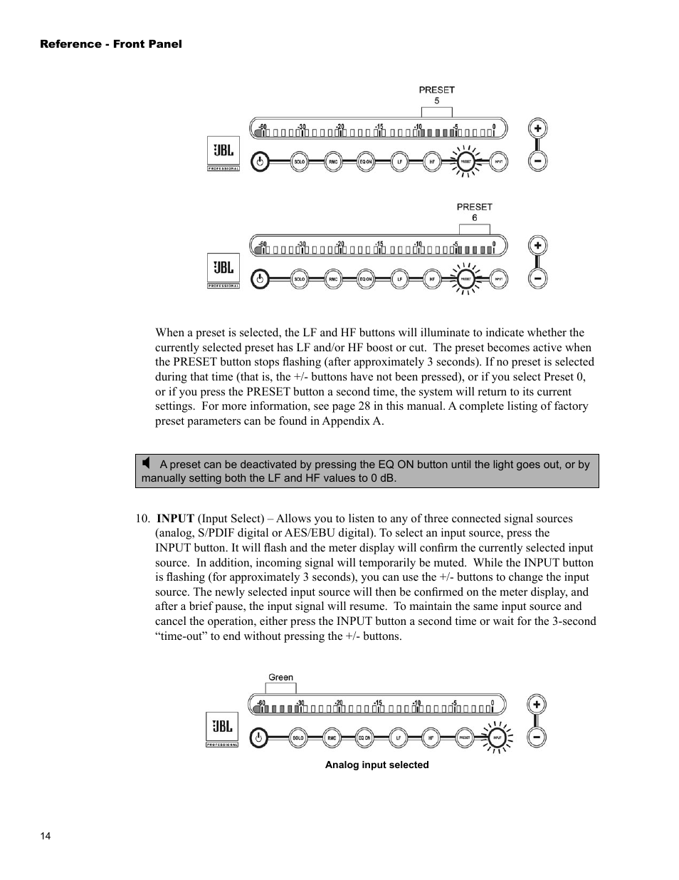 JBL LSR4326P User Manual | Page 18 / 51