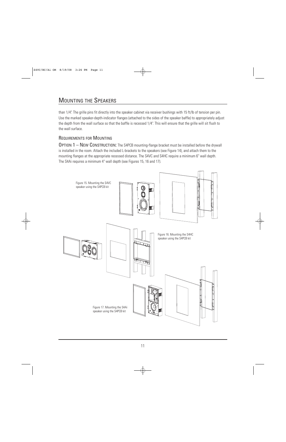 JBL S4VC User Manual | Page 11 / 16