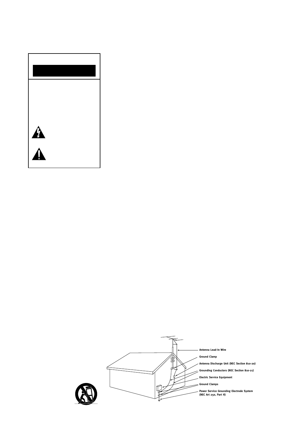 Caution, Read first, Important safety precautions | Risk of electric shock do not open | JBL SCS136 User Manual | Page 2 / 12