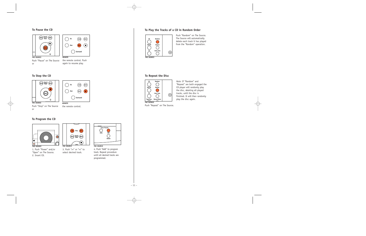 JBL ESC350 User Manual | Page 11 / 20