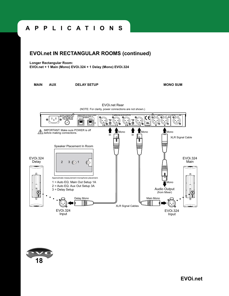 JBL EVOi.net User Manual | Page 20 / 36