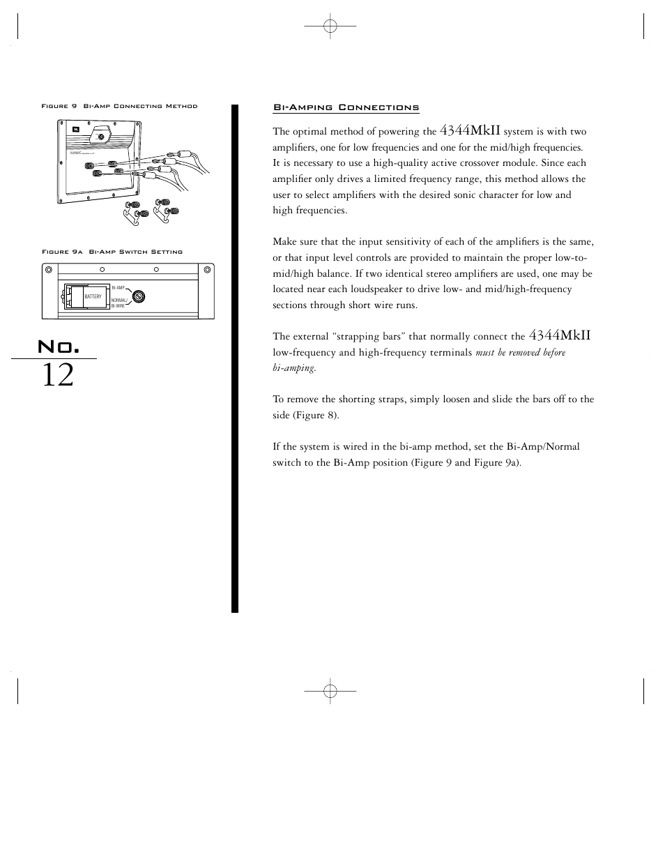 4344mkii | JBL 4344MKII User Manual | Page 12 / 14