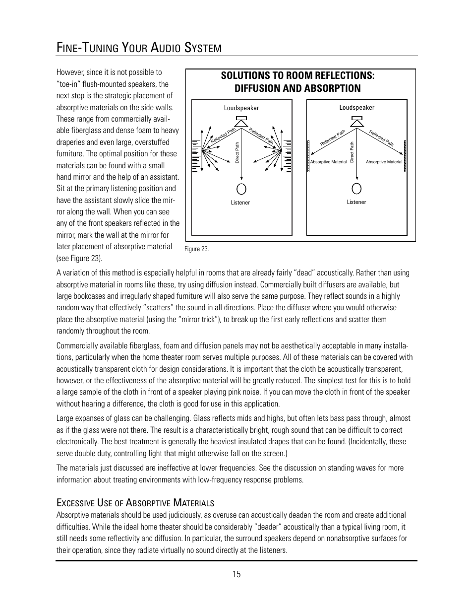 Uning, Udio, Ystem | JBL S4HC User Manual | Page 15 / 24