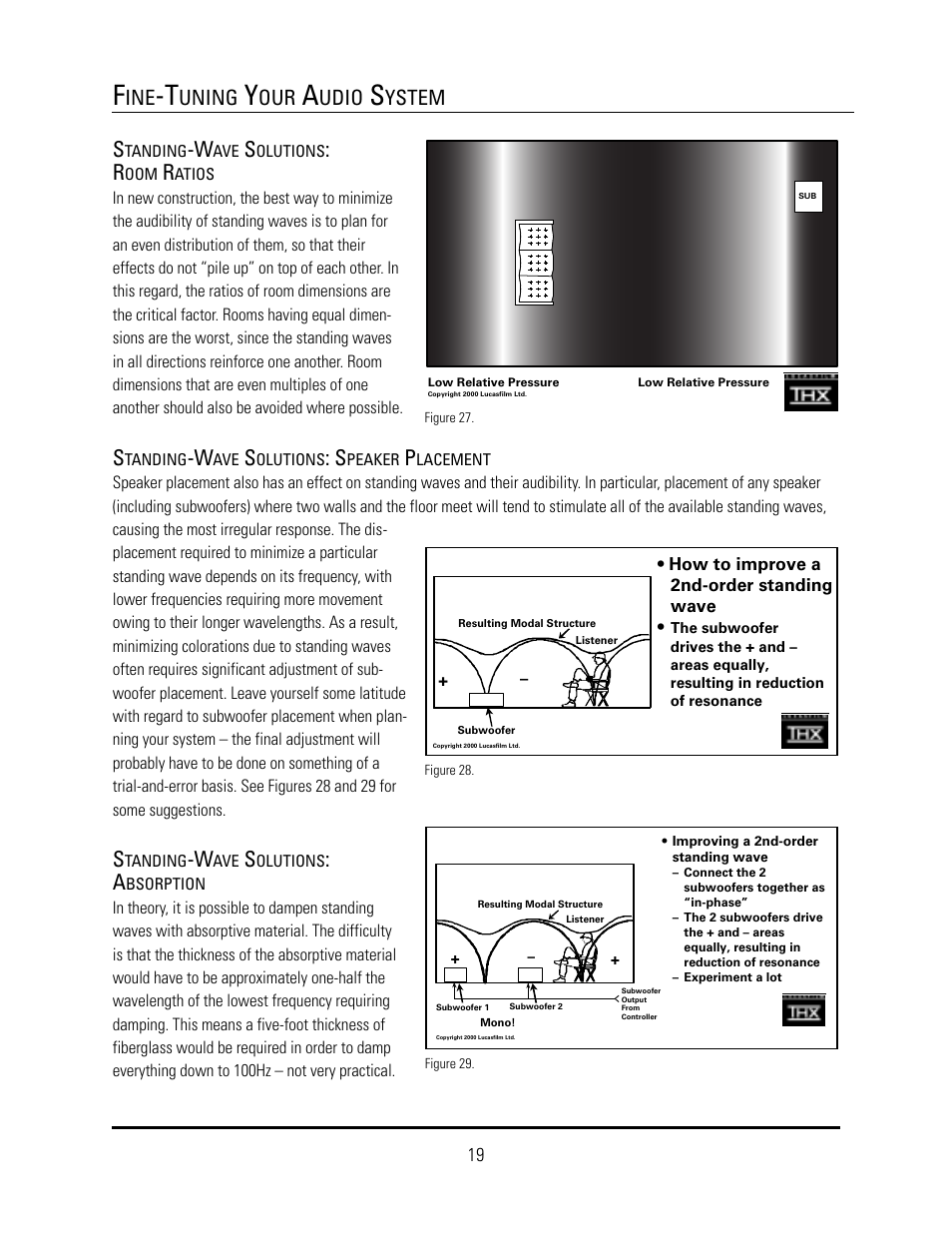 Uning, Udio, Ystem | JBL S4HC User Manual | Page 19 / 24