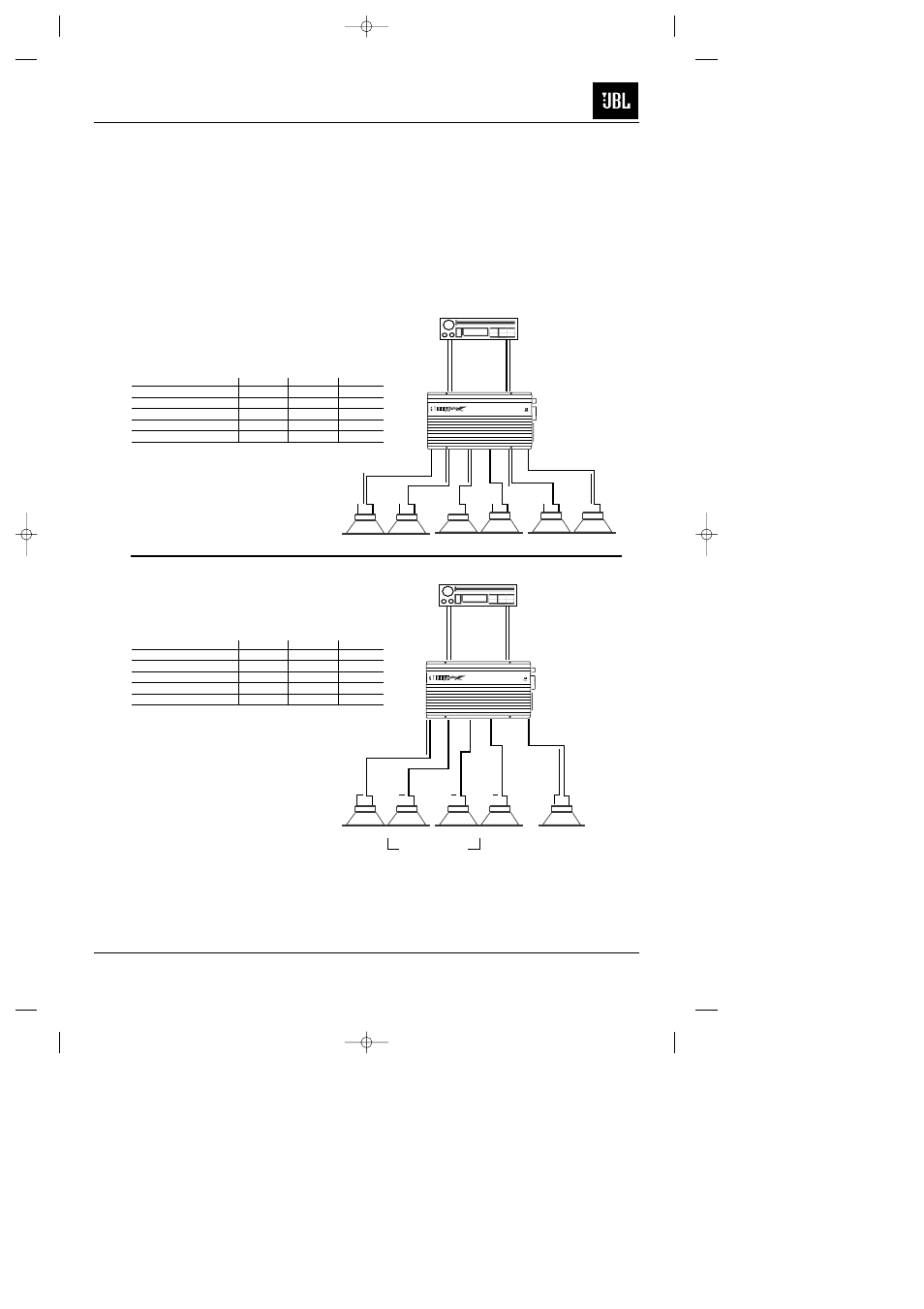 Application 1, Application 2 | JBL GTH400-20107 User Manual | Page 8 / 26