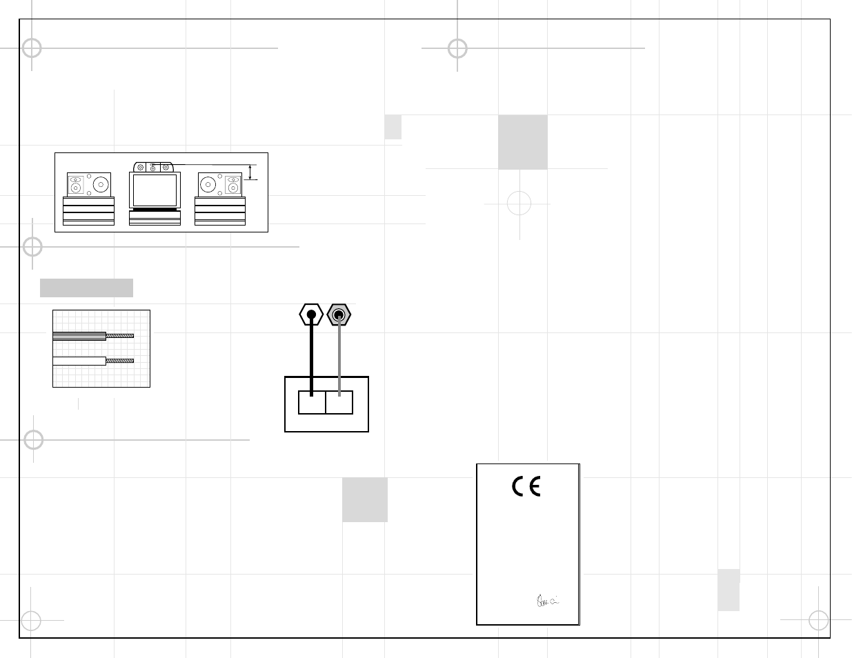 Connection tips, S-center | JBL S-CTR User Manual | Page 2 / 2