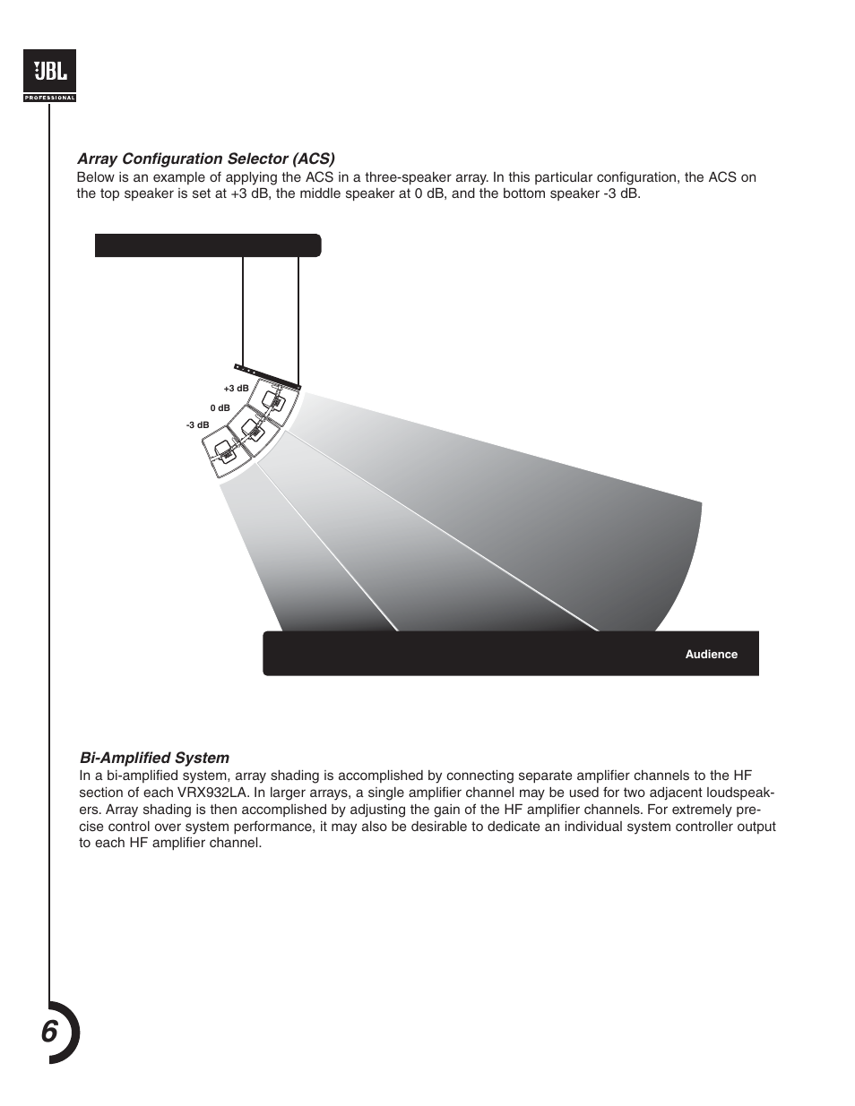 JBL VRX932LA User Manual | Page 6 / 12