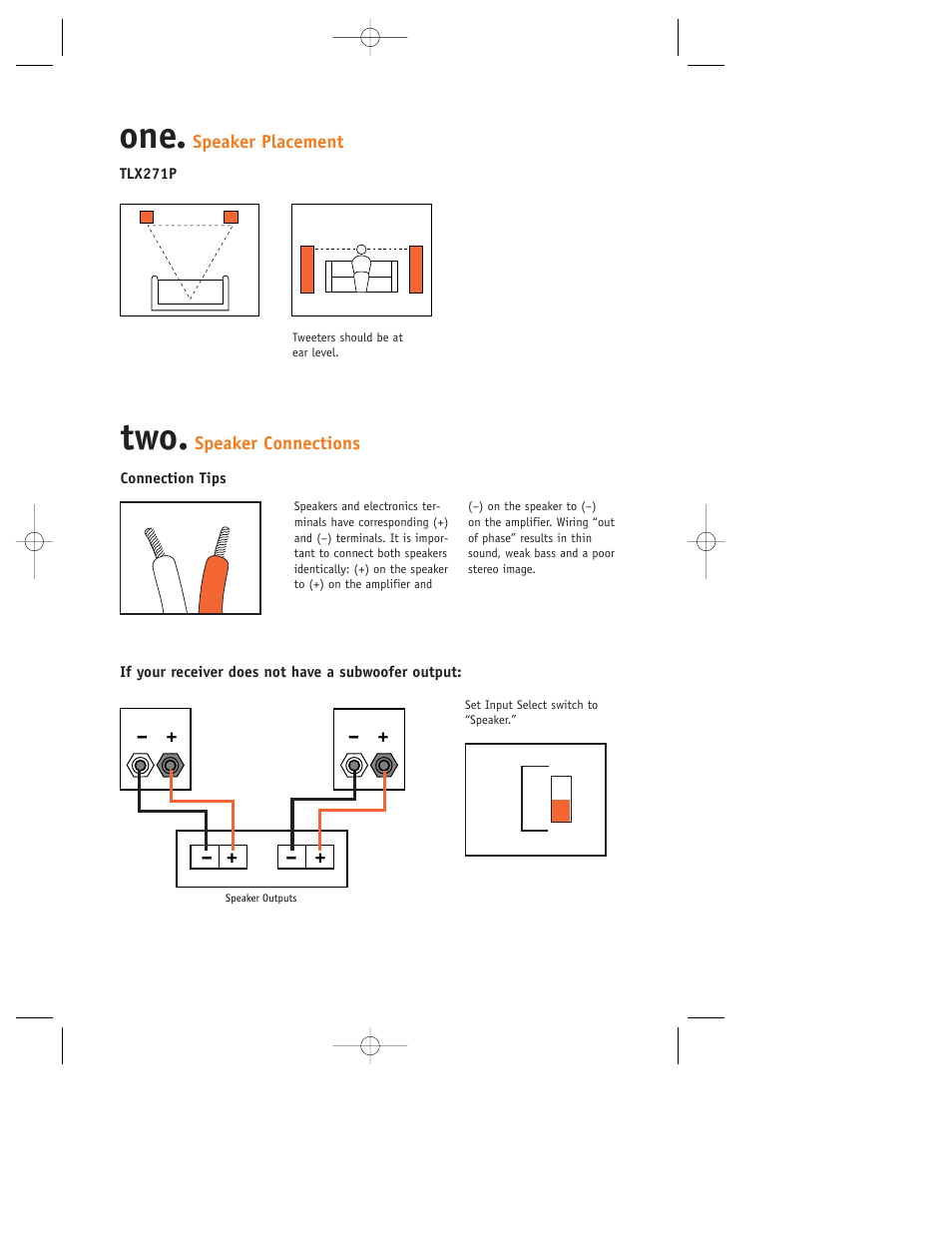 JBL TLX271P User Manual | Page 3 / 6