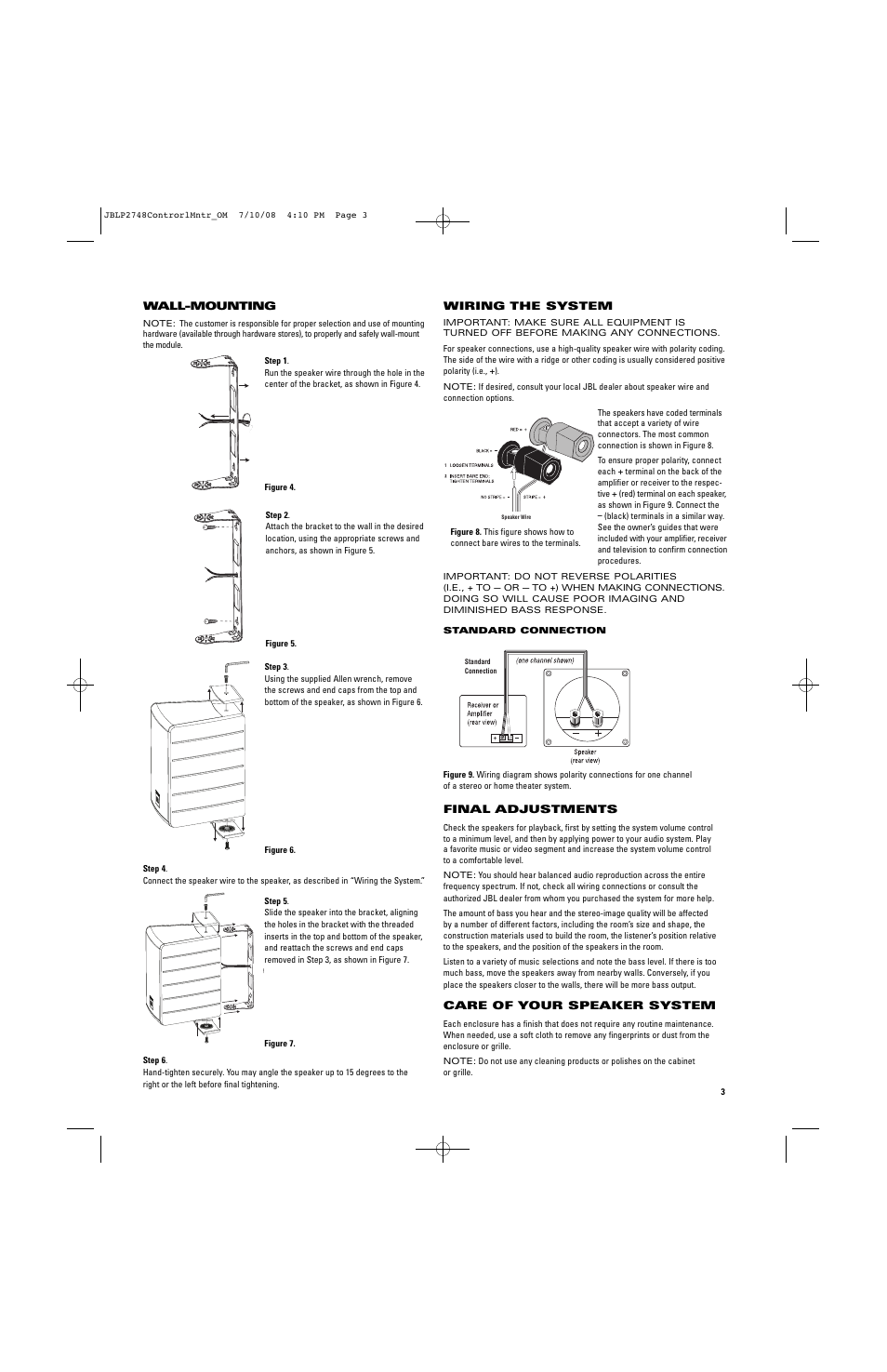 JBL 406-000-05970-E User Manual | Page 3 / 4