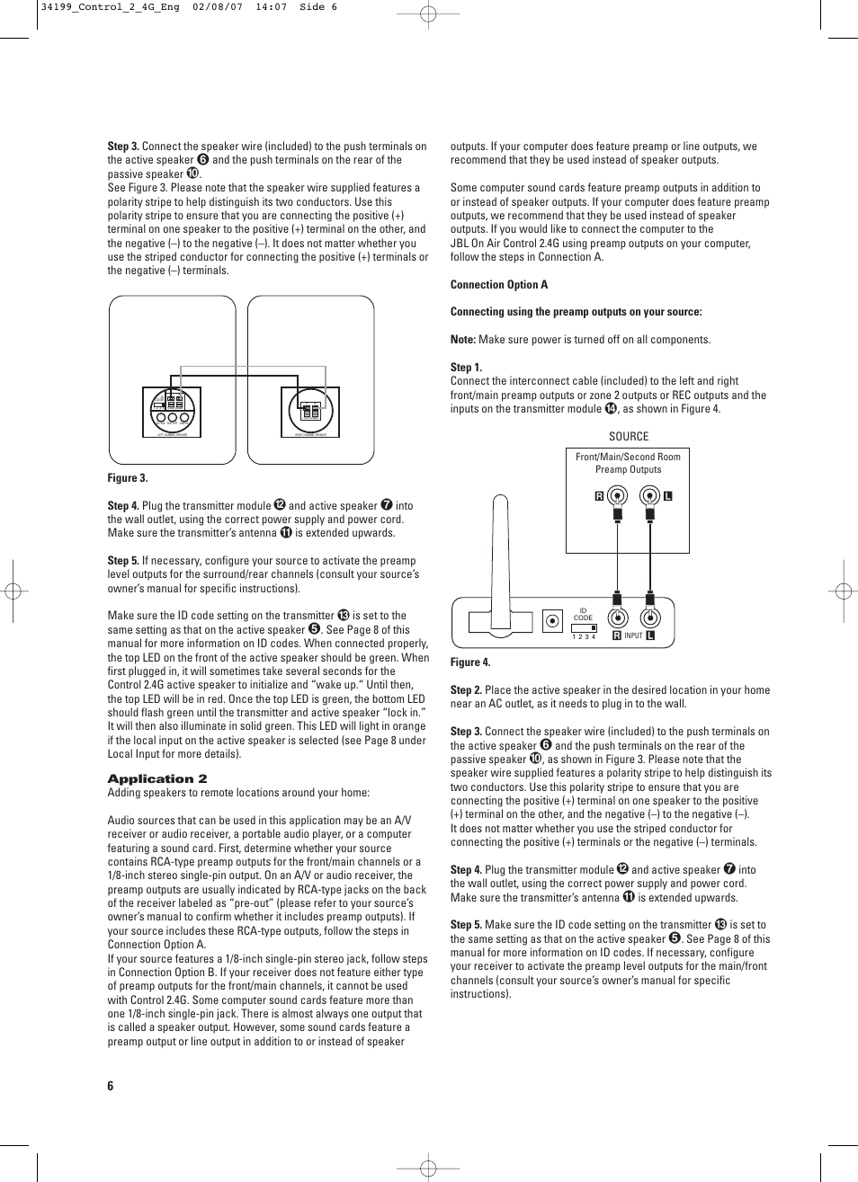 JBL CONTROL 2.4G User Manual | Page 6 / 12
