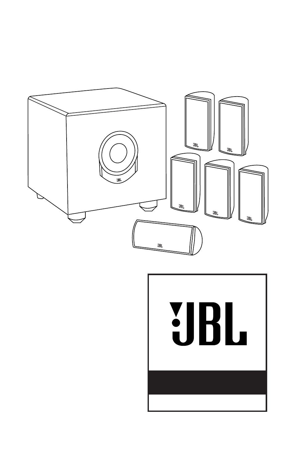 JBL SURROUND CINEMA SPEAKERS SCS160 User Manual | 12 pages