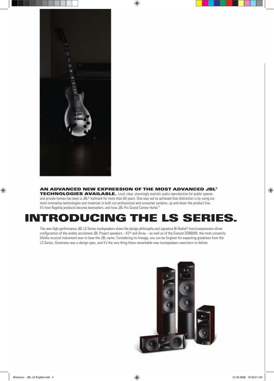 Introducing the ls series | JBL LS Series User Manual | Page 2 / 8