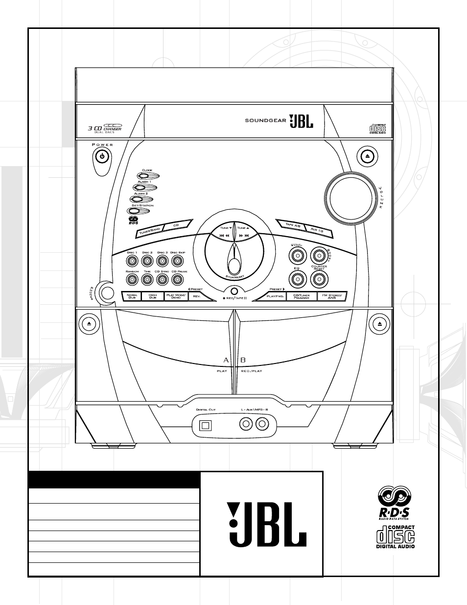 X + 0 + y | JBL SG2020 User Manual | Page 2 / 20