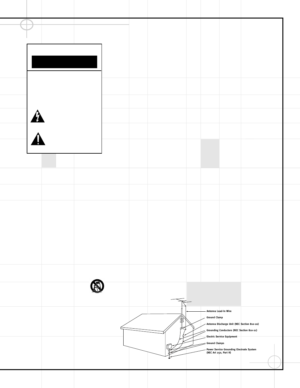 Important safety precautions, Caution | JBL SG2020 User Manual | Page 4 / 20