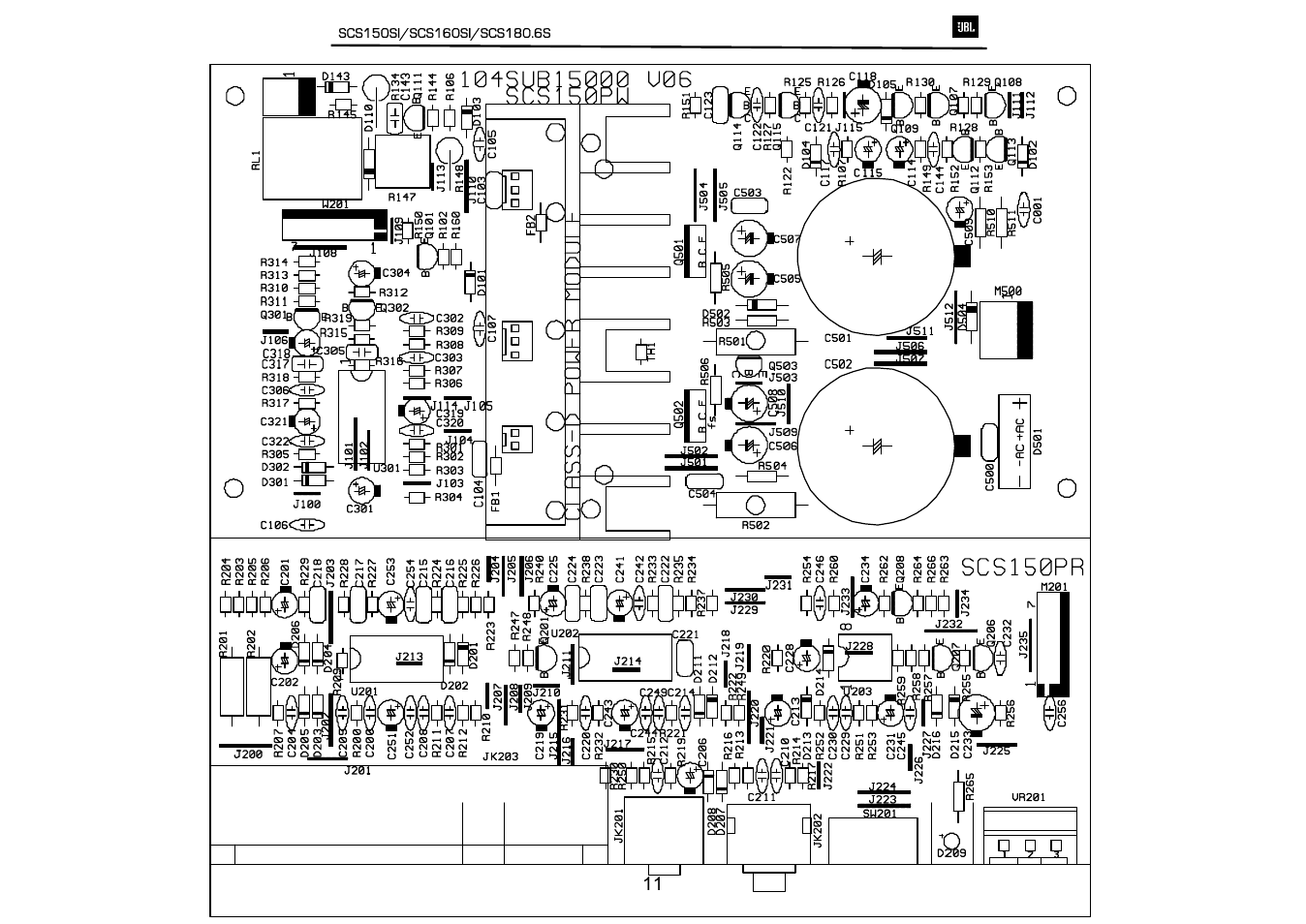 JBL SCS150SI User Manual | Page 12 / 27