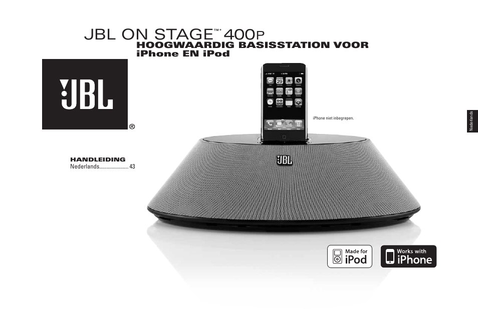 Jbl on stage | JBL 400P User Manual | Page 43 / 116