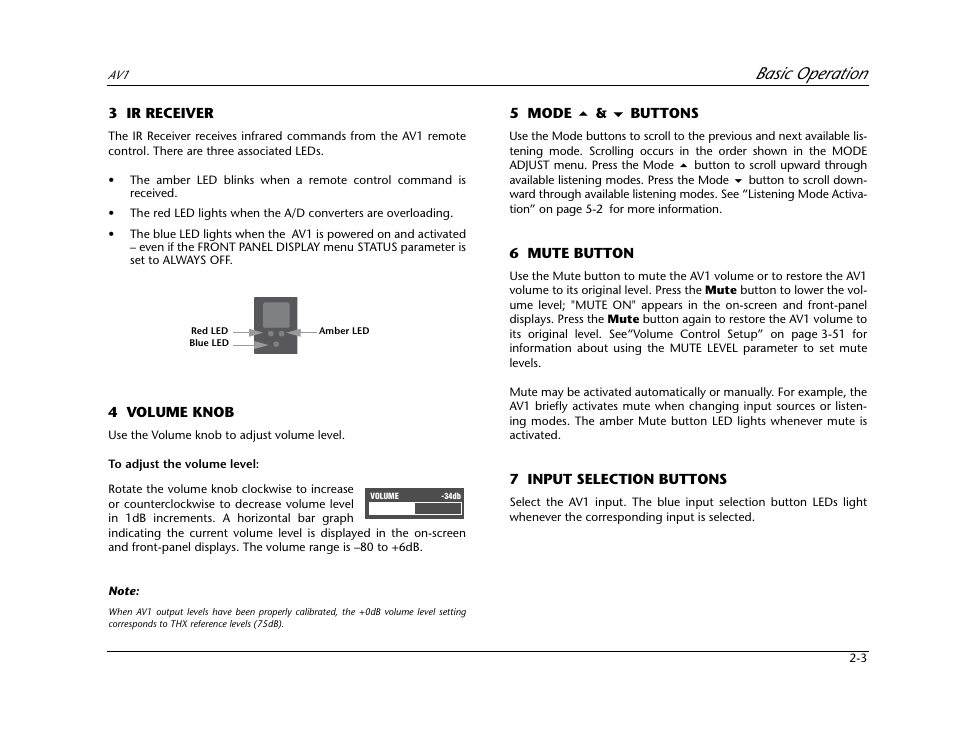 Basic operation | JBL AV1 User Manual | Page 21 / 160