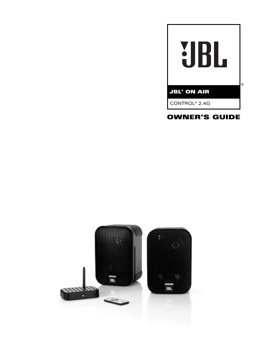 JBL 2.4G User Manual | 12 pages