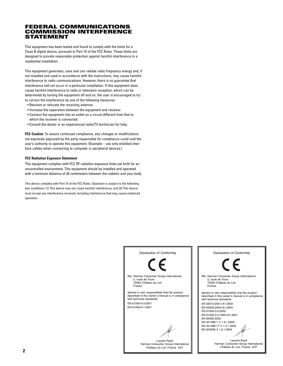 JBL 2.4G User Manual | Page 2 / 12