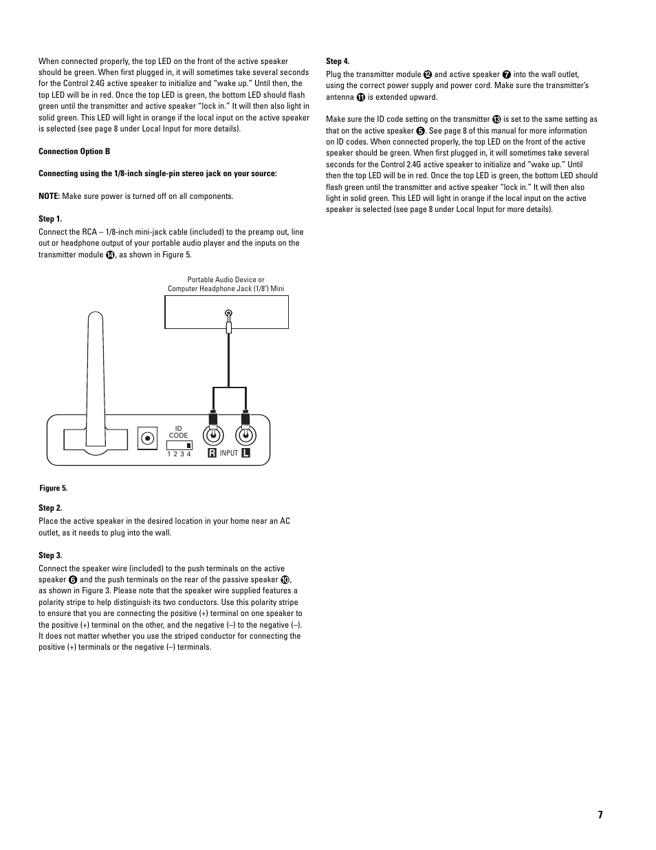 JBL 2.4G User Manual | Page 7 / 12