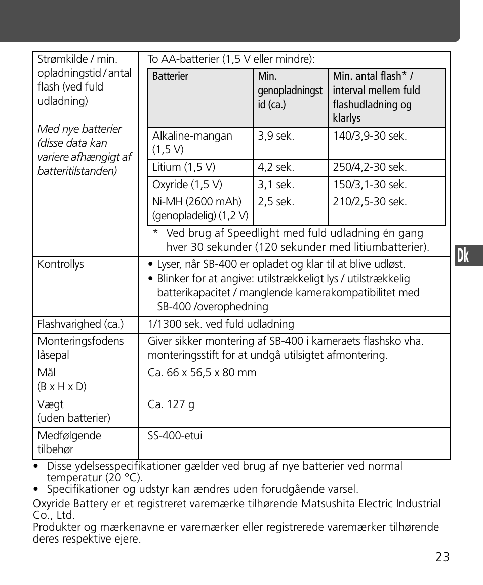 Nikon Speedlite SB-400 User Manual | Page 144 / 218