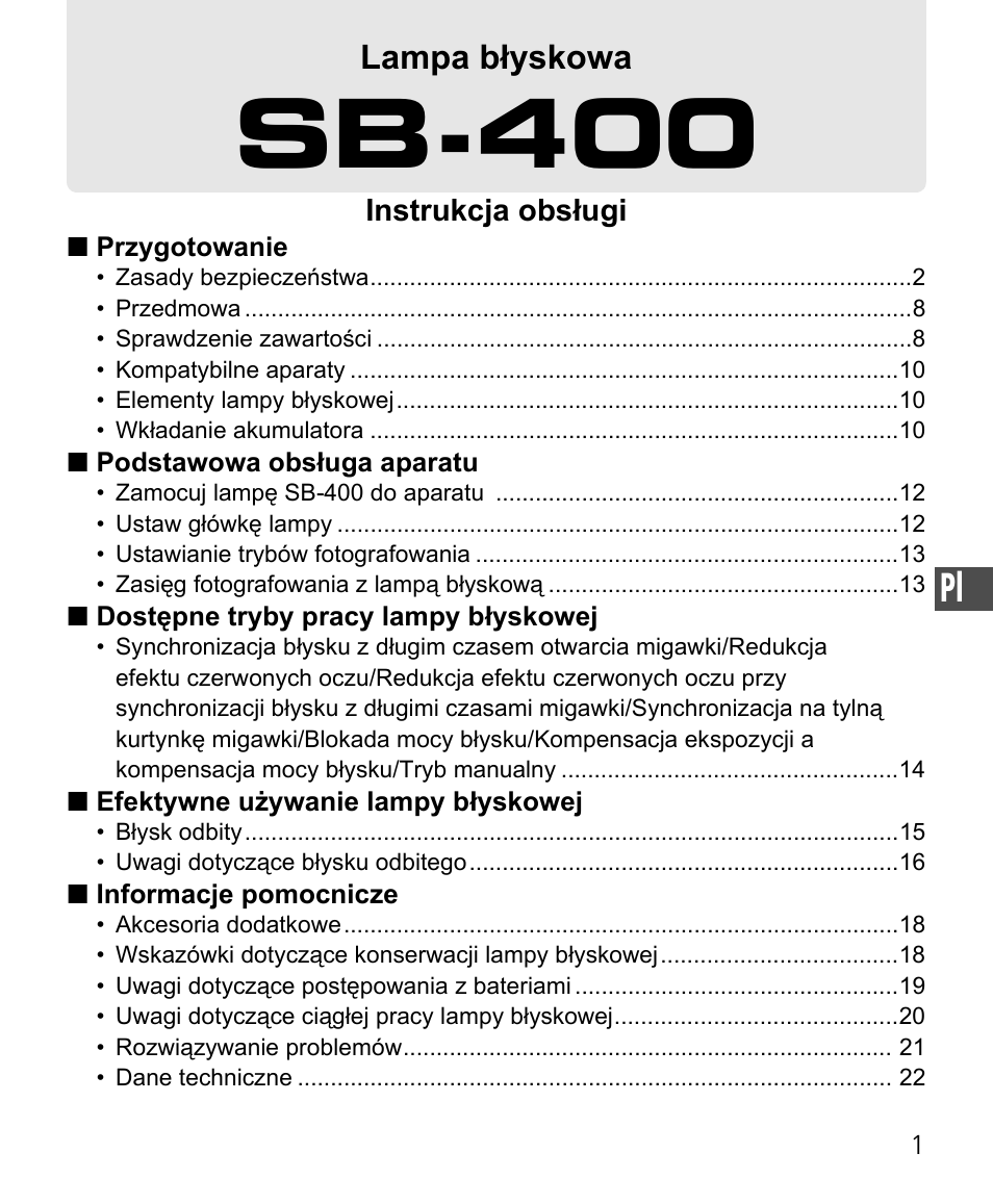 Sb-400 | Nikon Speedlite SB-400 User Manual | Page 146 / 218