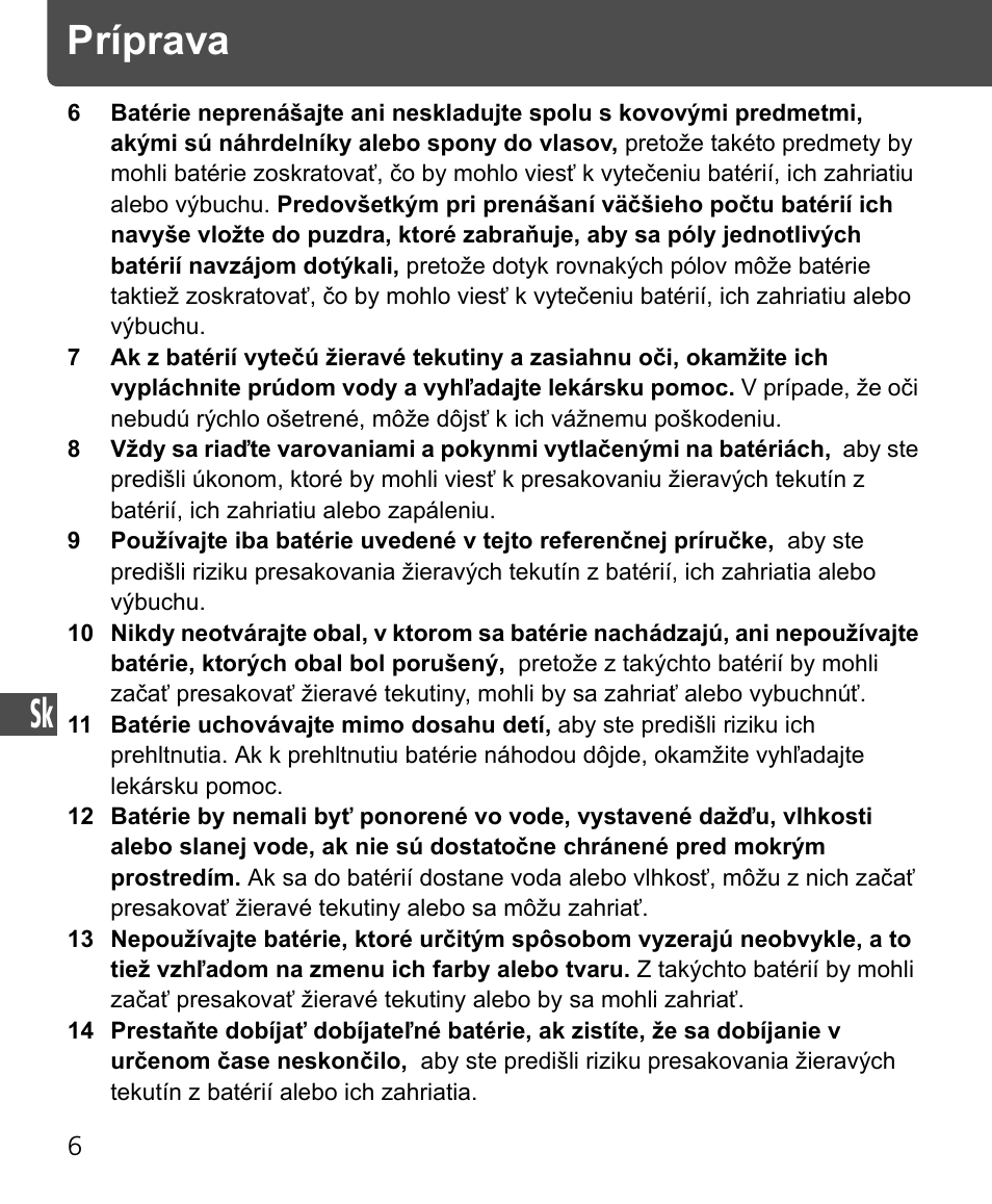 Príprava | Nikon Speedlite SB-400 User Manual | Page 199 / 218