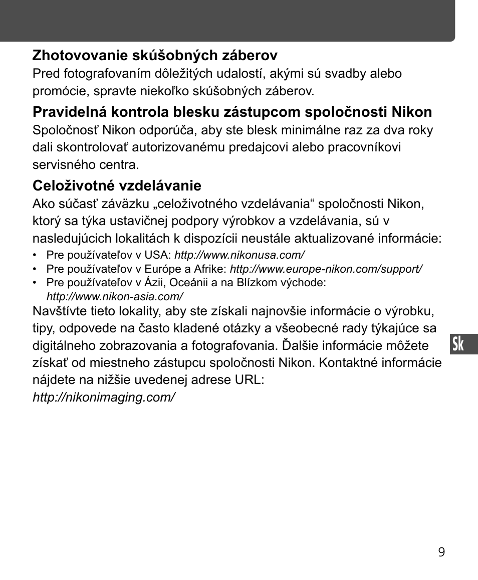 Nikon Speedlite SB-400 User Manual | Page 202 / 218